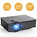 APEMAN Projector Mini Portable Projector Upgraded 2200 Lumens LED Full HD Video Home Theater Supports 1080p HDMI/VGA/USB/SD Card/AV Input PS4 Video Gaming Chromecast for Family Entertainment