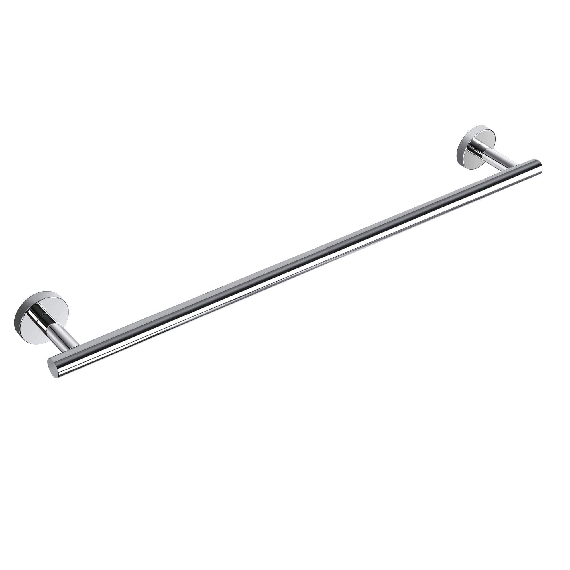 SAYAYO Towel Rail Wall Mounted Bathroom Hand Towel Holder Chrome 60CM/24-Inch SUS304 Stainless Steel, EGKN2301FT-600-C