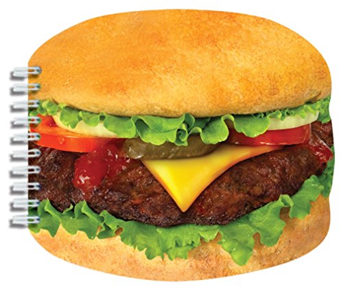 iscream Cheeseburger Shaped Notebook