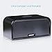 [Holiday Present] iXCC Portable Wireless Bluetooth Speaker V4.0 Water Resistant Dual-Driver Stereo Speakers with Enhanced HD Bass, Built-in Mic and Aux Input - Black