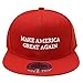 Cf918 Trump Make America Great Again Snapback Cap Red