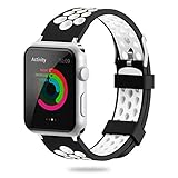 For Apple Watch Band 38mm 42mm,YiJYi Soft Silicone Sport Strap Replacement Wristband iWatch Bands for Apple Watch Series 3,Series 2,Series 1