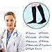BENCOMOM 3 Pack Men's Compression Sock for Travel,Nurse,Athletics,Circulation&Recovery