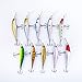 10Pcs of Life-like Swimming as Life Fish Swimbait Bass Bait Hard Fishing Lure (10PC)
