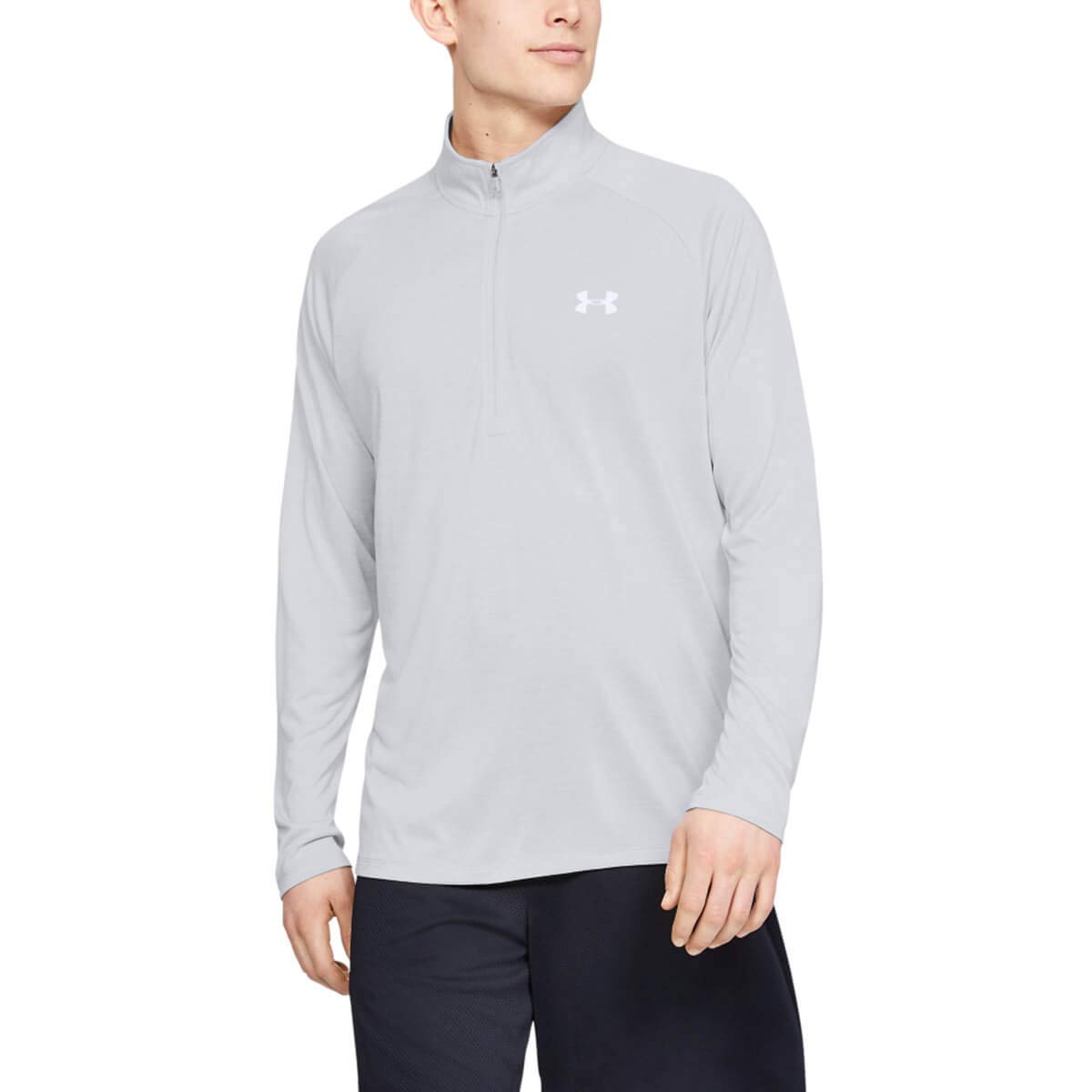 Under Armour Men's UA Tech™ ½ Zip Long Sleeve XXL Gray Image