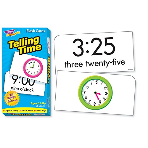 Telling Time Flash Cards