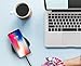 Wireless Charger, ZeeHoo Qi Wireless Charging Pad Compatible with iPhone Xs MAX/XR/XS/X/8/8 Plus and Samsung Galaxy Note 8,S8,S8 Plus,S7,S7 Edge,S6,S6 Edge,S6 Edge Plus,Galaxy Note 5-No AC Adapter
