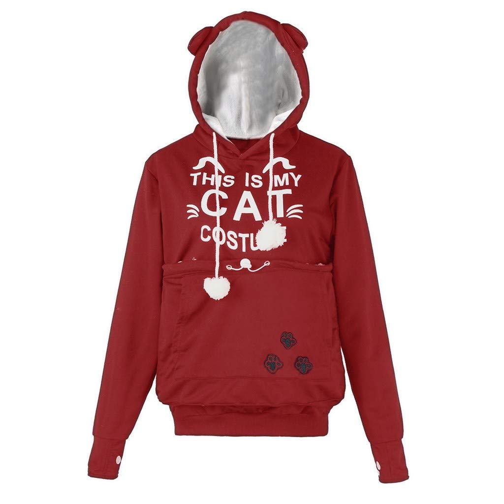 Qmber Damen Shirts Tops Elegant Pullover Frühling Herbst Langarm