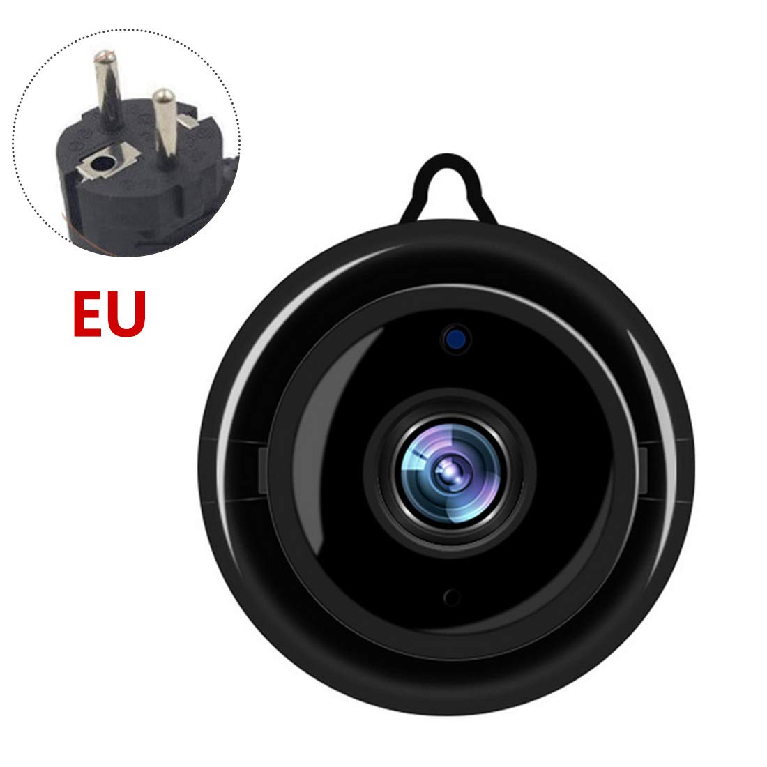 Cámaras de Vigilancia Cámara IP Inalámbrica Visión Nocturna WiFi Cámara Intercomunicador de Voz, HD, 1080P