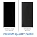 ConClarity 3 in x 30 ft - Vibrancy Enhancing Projector Screen Felt Tape Border Deepest Black Ultra High Contrast Flocking for DIY Screen Borders Absorbs Light, Brightens Image & Stops Bleed