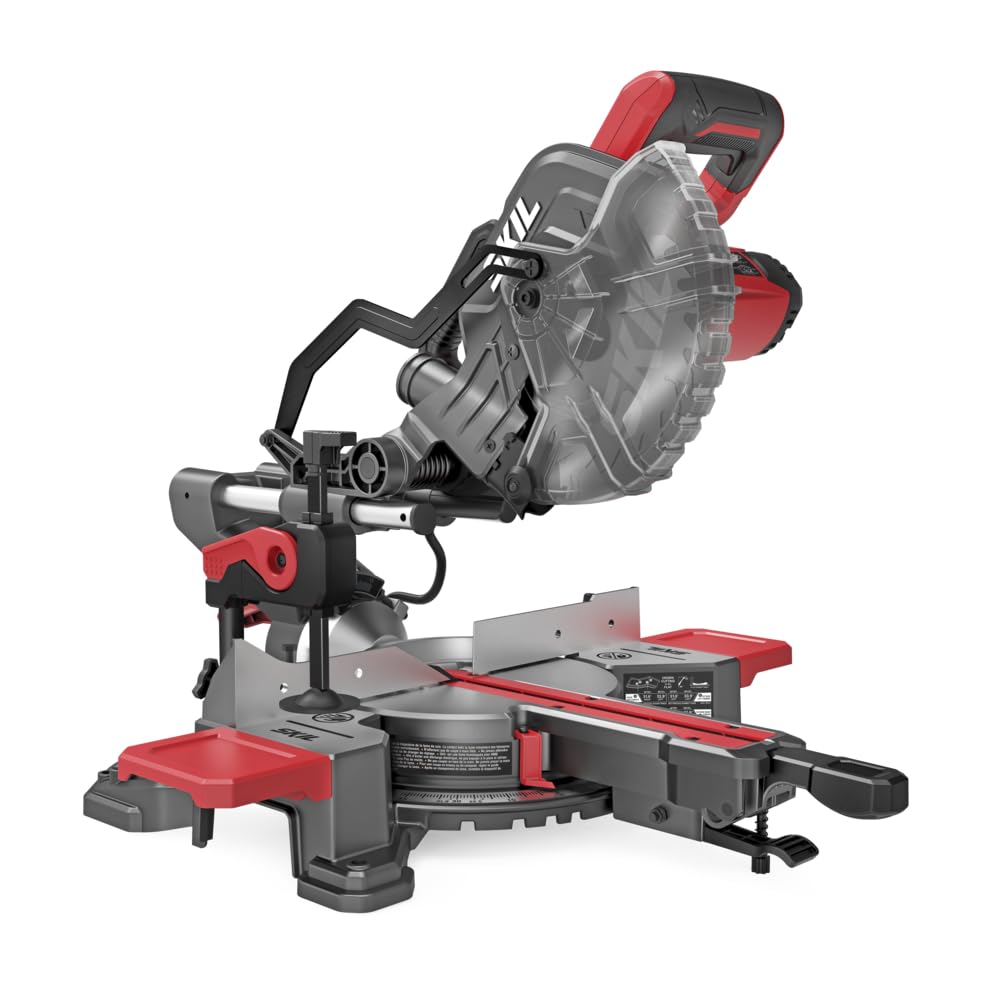 SKIL 10 Amp 7-1/4" Single Bevel Miter Saw with Compact Rail System & LED Shadow Line (Stand SRS0001 Sold Separately)-MS6306-00 Image