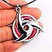 HappyShip Sharigan Necklace Halloween Itachi Cosplay Accessories Unsex Anime Cosplay Necklace 18''