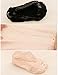 Queen-Ks Girl's Low Cut Silicone Grip Non-Skid No Show Lace Socks 5 pairs, Multi Color 5-7 Years Old