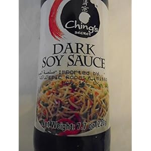 Ching’s donkere sojasaus 2x220g