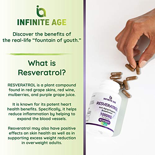 Infinite Age Resveratrol Pure TransResveratrol Antioxidant