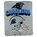Carolina Panthers Super Soft Fleece Blanket (Dimensions 50