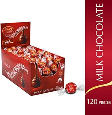 Amazon Com Lindt Lindor Milk Chocolate Truffles Kosher 120