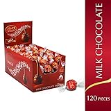 Lindt LINDOR Milk Chocolate Truffles ,120 Count