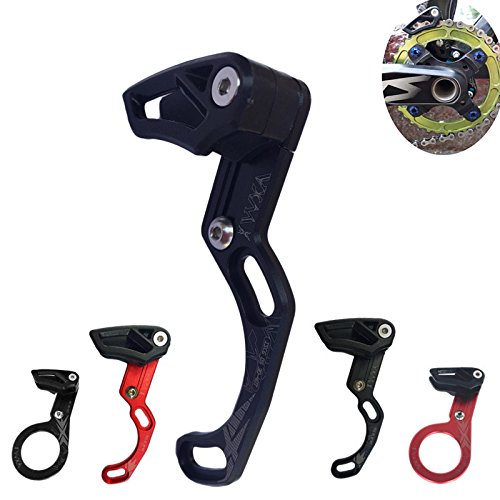 DEERU MTB Chain Guide Direct Mount Chainring Guard, 30-40T, Perfect for Most Bicycle Road Bike Mountain Bike BMX Fixie (Aluminum Alloy) (Black-ISCG05)
