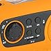 IntiPal 2000mAh, Emergency Solar Hand Crank FM Radio, MP3 Player, Flashlight, Smart Cell Phone Charger w/ USB Cable (Yellow)