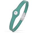Divoti CGM Continuous Glucose Monitor Sensor Cover Armband Compatible with Freestyle Libre 3, Trim-to-fit Adjustability- Teal Green