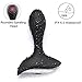 Vibrating Anal Sex Toys with 10 Amazing Vibration Patterns, PALOQUETH Smooth Silicone Anal Vibrator Butt Plug Massager and Wireless Remote Control are Designed for Maximum Pleasure