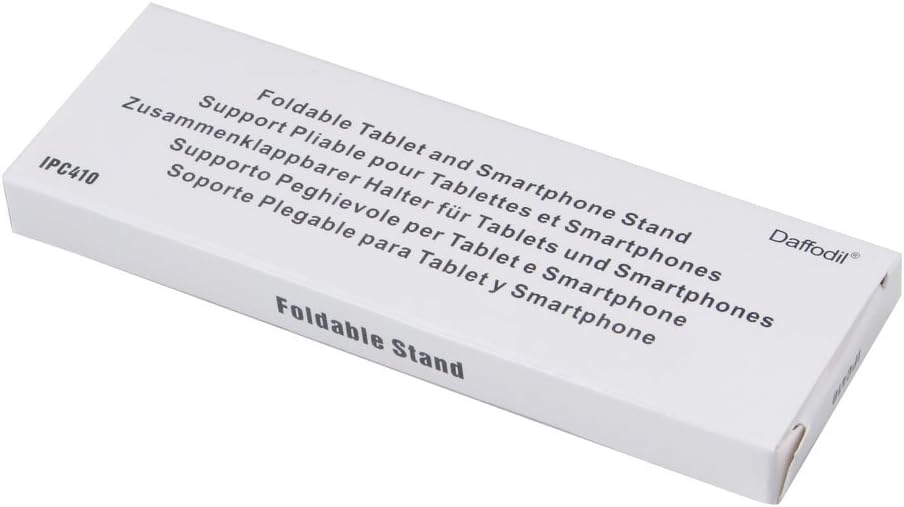 Daffodil IPC410 Adjustable Tablet & Mobile Phone Stand, Foldable Desk Holder for iPhone iPad, Samsung, Huawei - Image 4