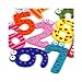 SODIAL(TM) Funky Fun Colorful Magnetic Numbers Wooden Fridge Magnets Kids Educational toys
