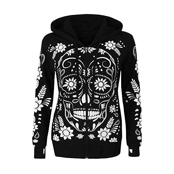 Mlide-Rose-Eye-Sugar-Skulls-Day-of-The-Dead-Gothic-Womens-Plus-Size-Hoodie-Sweatshirt