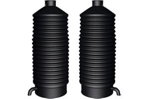 HAWK BROTHER 2Pcs Rack and Pinion Bellow Boots, Steering Rack Boots Compatible with 2008-2013 Chevrolet Silverado, 2007-14 Chevrolet Tahoe, 2007-14 Chevrolet Suburban, 1999-2013 GMC Sierra- K150270