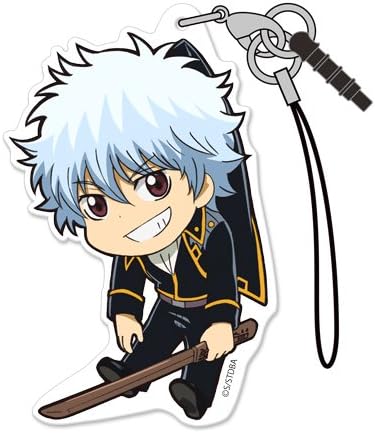 Amazon 銀魂 銀さん 真選組隊服 Ver アクリルつままれストラップ アニメ 萌えグッズ 通販