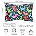 MHJY Toddler Pillowcase, 2 Pcs Soft Fleece Kids Pillow Cover Envelope Travel Pillow Case, Fits 13