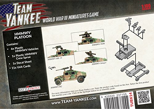 Team Yankee: United States: HMMWV Platoon