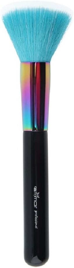 Anmor 1 PCS Duo Fibre Brush Professional Stippling Powder Blusher Makeup Brush CFCA-A02