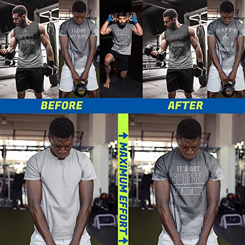 Sweat-Activated-T-Shirt-with-Motivational-Message-for-Gym-Or-Workout-Theme-Its-Not-Swagger-Im-Just-Sore-Men