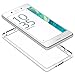 Tektide Case Compatible for Sony Xperia X Performance, [Invisible Armor] Drop Protection Soft Silicone Rubber TPU Case/Skin Cover/Bumper