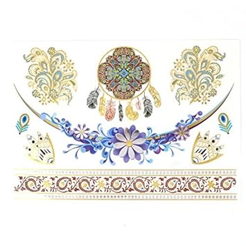 Amazoncom Edealmax Fleur Couronne Motif Amovible Cou Bras