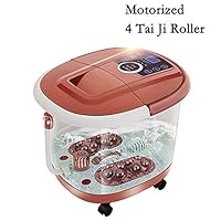 All in One Foot Spa Massage With Motorized Rolling Massage & 4 Pro-set Program -  Heating, Rolling Massage, Temperature Setting