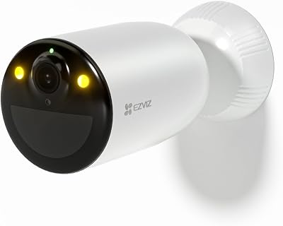 CB3 4G LTE Telecamera da Esterno Senza Fili 2K, Batteria 5200 mAh, Rilevamento Persone/Veicoli con AI, Audio Bidirezionale, Visione Notturna a Colori, IP65