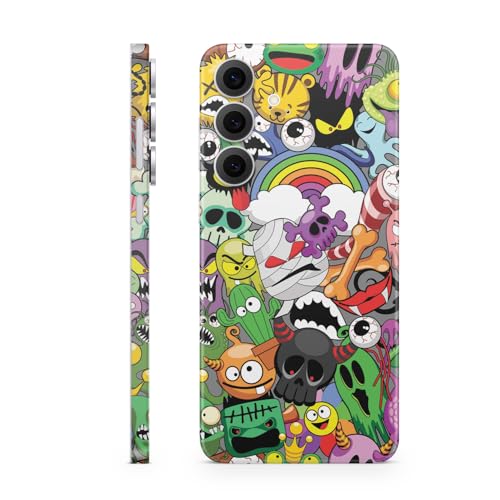 Phone Skin Compatible with Samsung Galaxy S25 FE - Monster Mash - Premium 3M Vi…