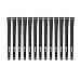 Karma Velour Jumbo Black (+1/16") 13Piece Golf Grip Bundle