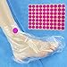 SZATS Paraffin Wax Bath Liners for Hands and Foot, 200 Pcs Plastic Paraffin Bath Mitt, Hand & Foot Bags for Paraffin Treatments and Paraffin Wax Machine