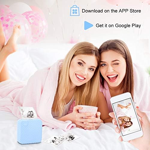 Mini Imprimantes Portable Imprimante Thermique Bluetooth sans Fil et Connexion USB avec du Papier Thermique pour Android et iOS pour Impression Immédiate, Photos de Style Rétro, Bon Cadeau - Bestbluetooth.fr Mini Imprimantes Portable Imprimante Thermique Bluetooth sans Fil et Connexion USB avec du Papier Thermique pour Android et iOS pour Impression Immédiate, Photos de Style Rétro, Bon Cadeau