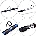 Sougayilang Fly Fishing Rod and Reel Combos Lightweight Ultra Portable Fly Fishing Pole with Aluminum Alloy 5/6 Fly Reel for Trout Salmon Carp Pikes Fly Fishing in Freshwater River Stream
