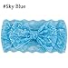 Ms.Gaga 7PCS Girl Baby Headband Toddler Lace Bow Flower Hair Band Accessories
