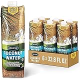 Nature's Greatest Foods, Organic Coconut Water, USDA Organic Certified, No Sugar Added, Never from Concentrate, Pure & Refres