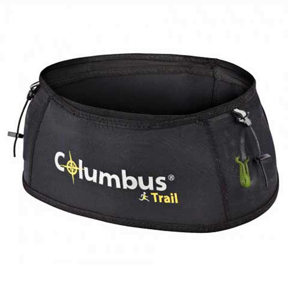 COLUMBUS Unisex Run Hip Size M/L New Hydration Belt, Black (black), M/L EU