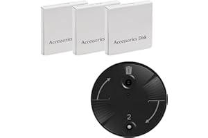 LA FEE Wax Guards for Phonak Hearing Aid Filters, Phonak Hearing Aid Accessories Fit with phonak and Resound, widex. Phonak Disk Phonak Hearing Aid Cleaning Kit. (3 Packs/24 Filters)