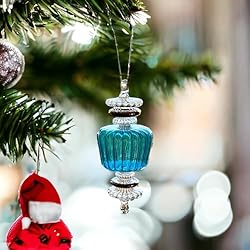 Les Trois Pyramides Christmas tree ornaments for