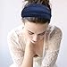 Colorful Flocking Headband - Folded Broad Hairband for Women,Lady,Kids-Girls Hair Band(Random Color)